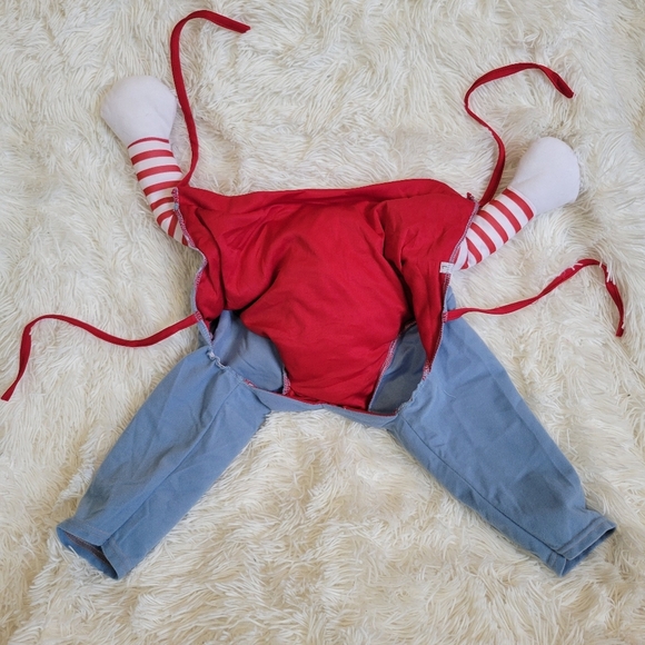 Chucky doll Dog Costume Size Large - Picture 3 of 5